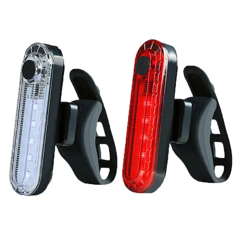

USB Rechargeable Bike Bicycle LED Tail Light Safety Cycling Warning Rear Lamp Bicycle LED Tail Light