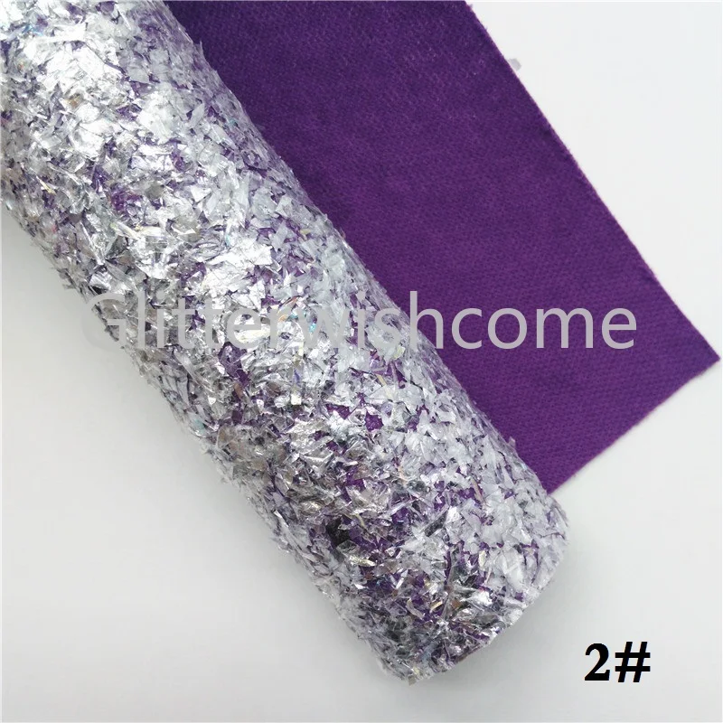 Glitterwishcome 21X29 см A4 размер винил для бантов Tissel блестящая ткань, пастельный цвет блестящий кожаный лист для бантов, GM547A