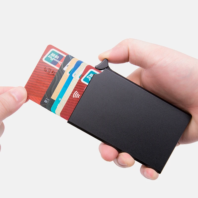 Чехол для кредитных карт с RFID защитой|Коробки и ящики хранения| |