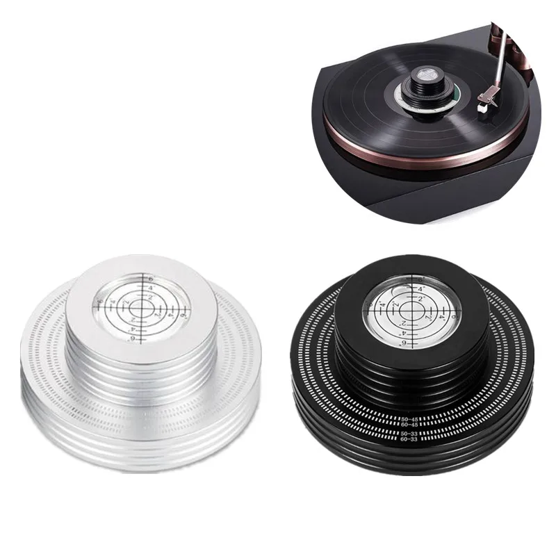 Hi-End прочный алюминиевый стабилизатор записи 50/60 Гц Тахометр поворотный круг