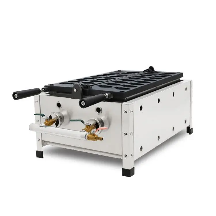 gas type 18 fish Газовый тип 18 шт./тарелка Мини Taiyaki чайник машина Клоун Рыба вафельница - Цвет: gas type 18 fish