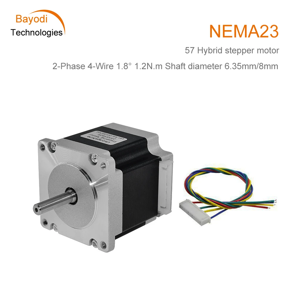 Гибридный шаговый двигатель NEMA23 57BYGH 23HS5628 с большим крутящим моментом приводной