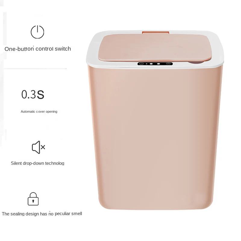 Умный мусорный бак Автоматический Бесконтактный индукционный инфракрасный для