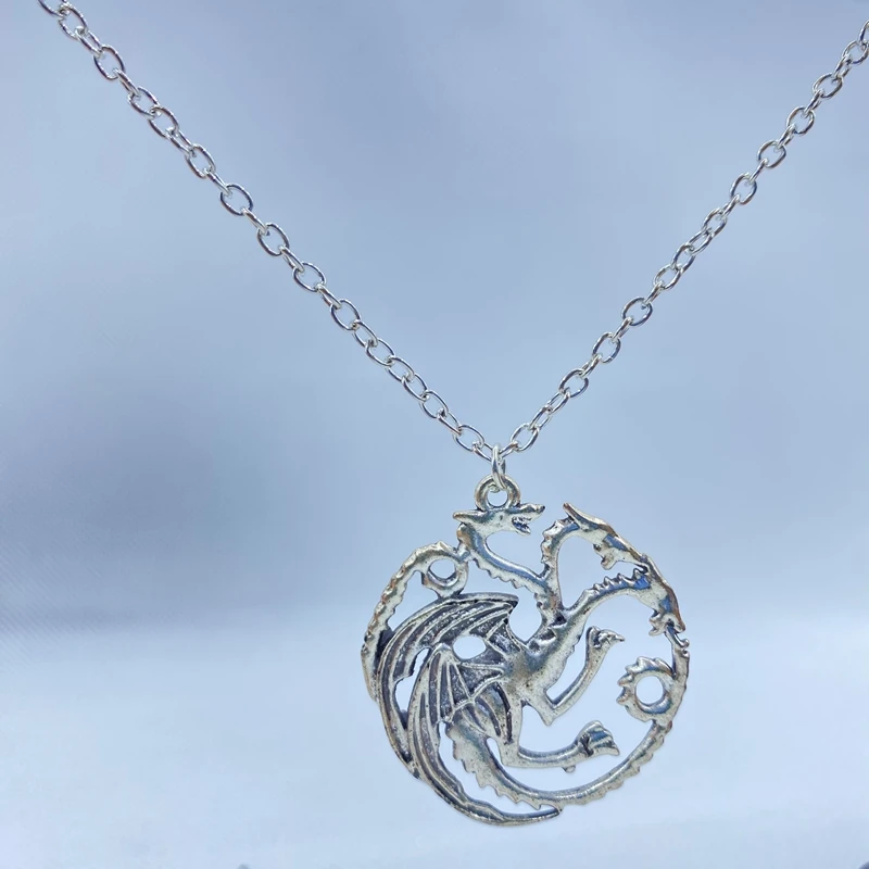 Модное ожерелье с драконом индивидуальное подвеской в средневековом стиле |