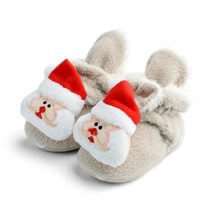 

Детская обувь для первых шагов Kruleepo, Осень-зима, Рождество, Новорожденные, мать, малыш, малыш, девочки, дети, мальчики, Нескользящие кроссовки