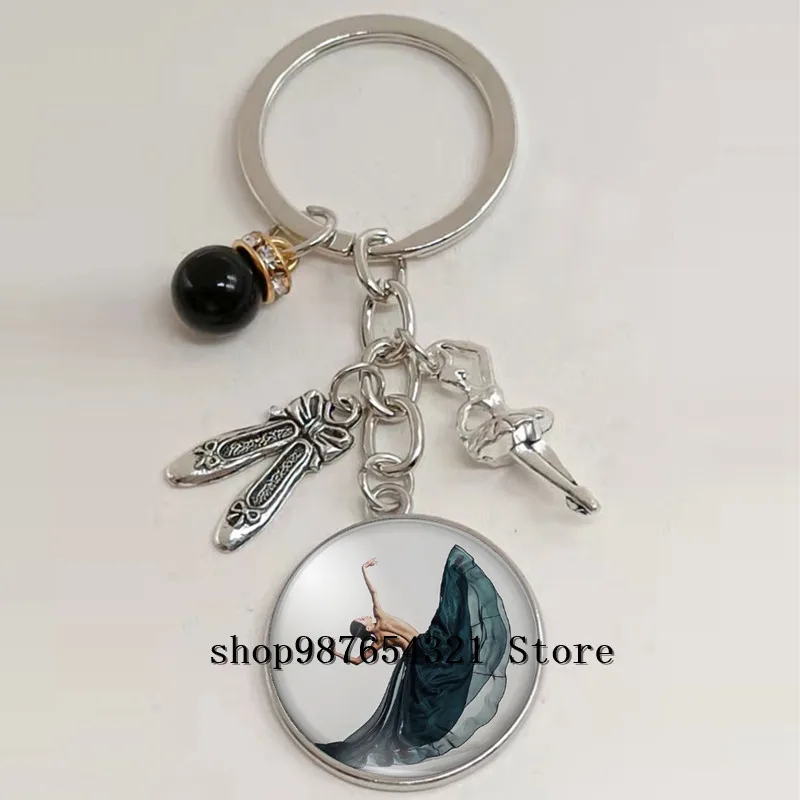 Новинка Современная Красота танцовщица телефон круглая фотография стекло