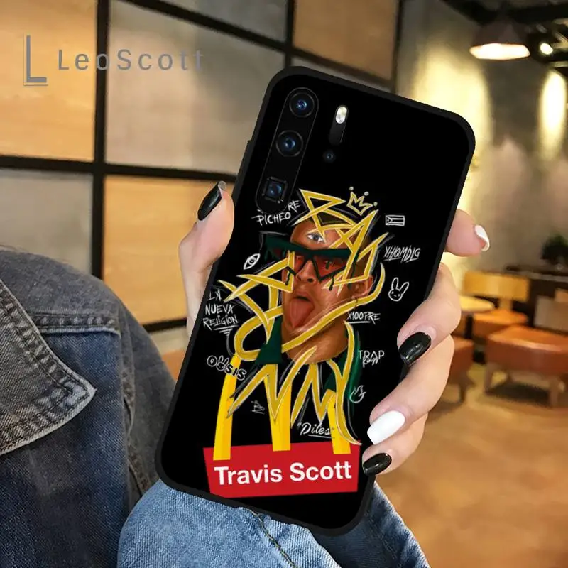 

Mcdonalds Perreo Bunny Maluma Phone Case For Huawei P 20 30 40 lite pro smart 2019 honor 10 i lite 8x nova 5t mate 20 pro funda