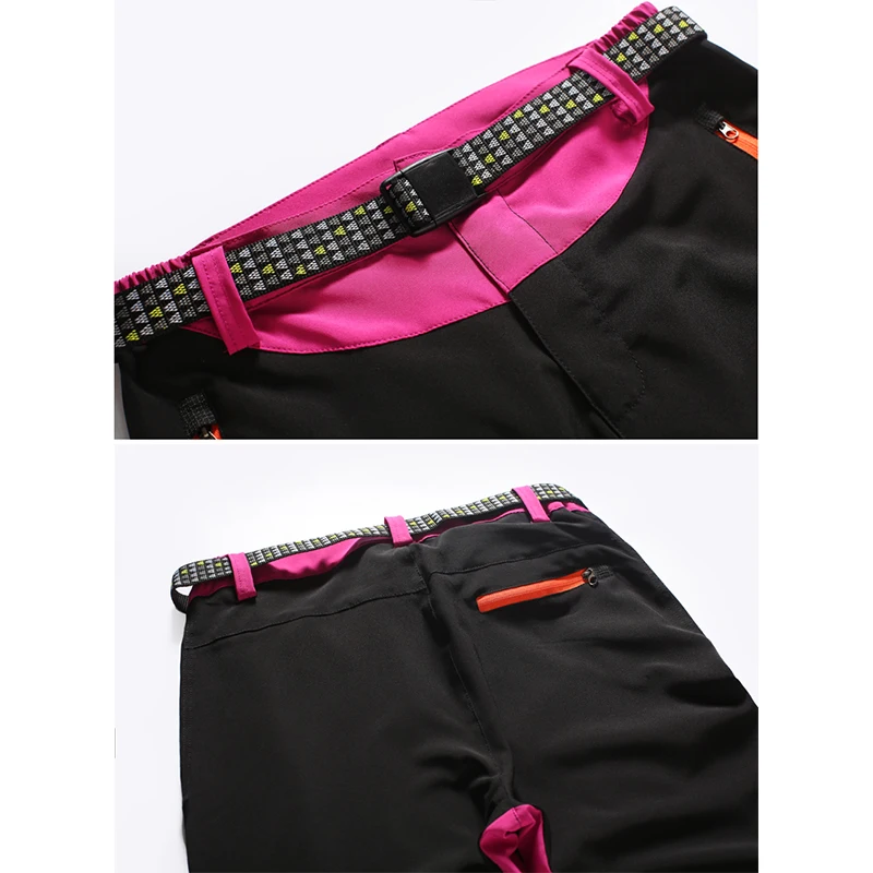 Летние женские быстросохнущие брюки походные спортивные уличные