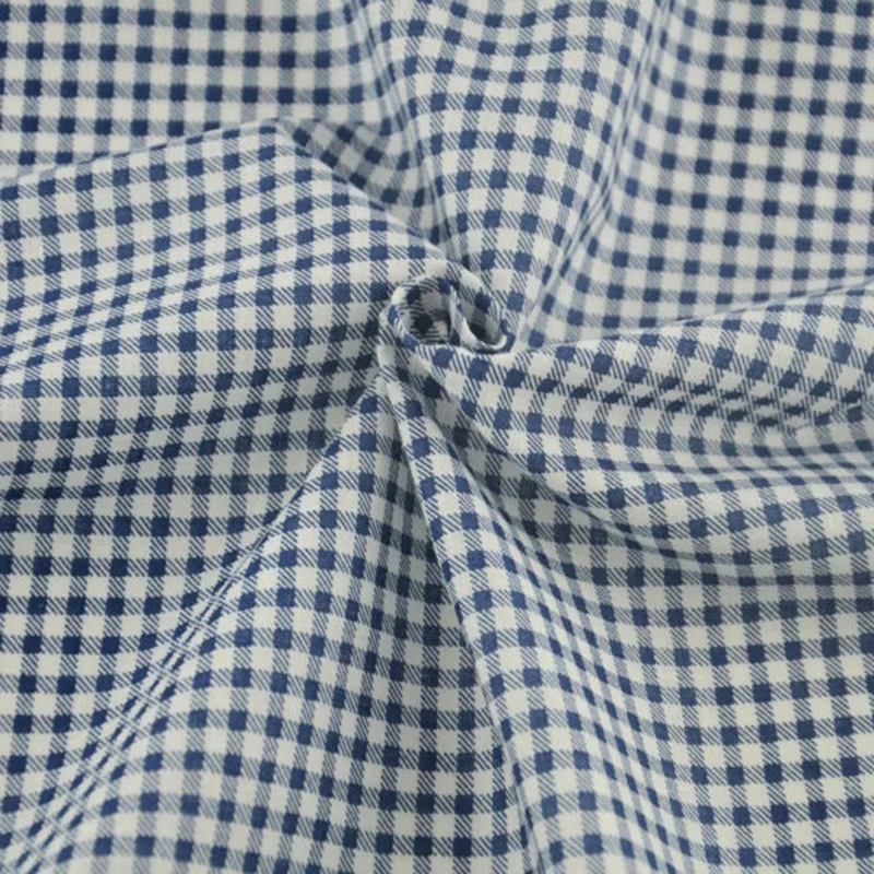 Новые поступления 100% хлопковая ткань черно-белая проверка дизайн сказки пэчворк