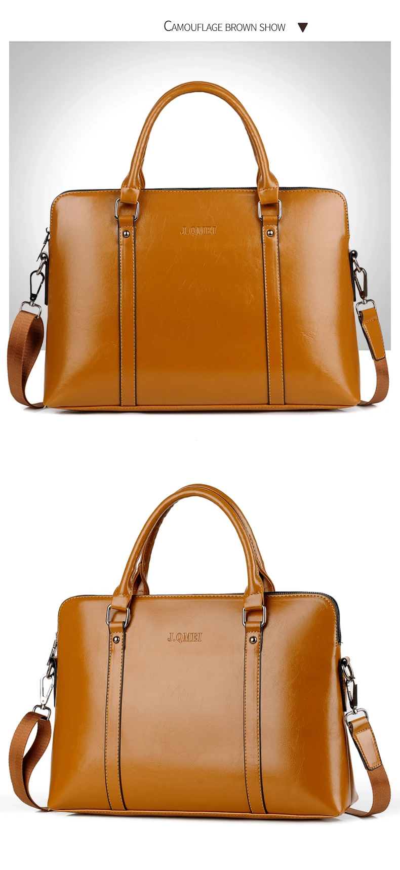 Luxury Women's Briefcase 14" Laptop Handbag Women Business Crossbody Bag Messenger Shoulder Bags for Ladies Office Bag Totes