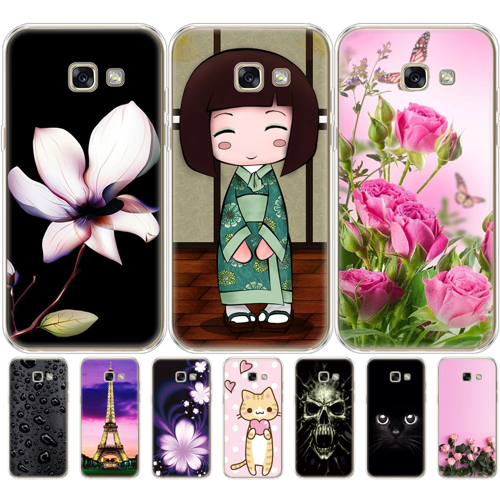 Silicon case For Samsung A5 2017 Case Soft tpu Phone for Galaxy SM-A520F back Cover | Мобильные телефоны и аксессуары
