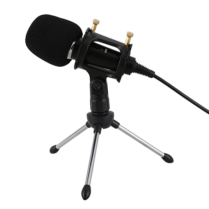 Профессиональный микрофон конденсатор для компьютера ноутбука ПК Usb разъем +