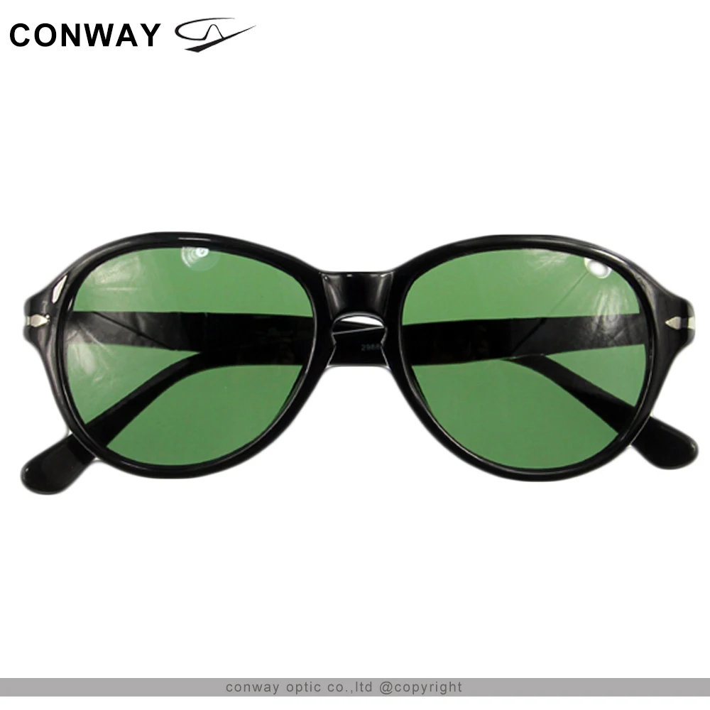 Конвей женские круглые солнцезащитные очки в стиле ретро большой круг