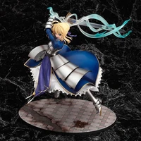 fate stay night gsc destiny night anime figure 25cm saber alter excalibur statue pvc action figure model toys collectible doll