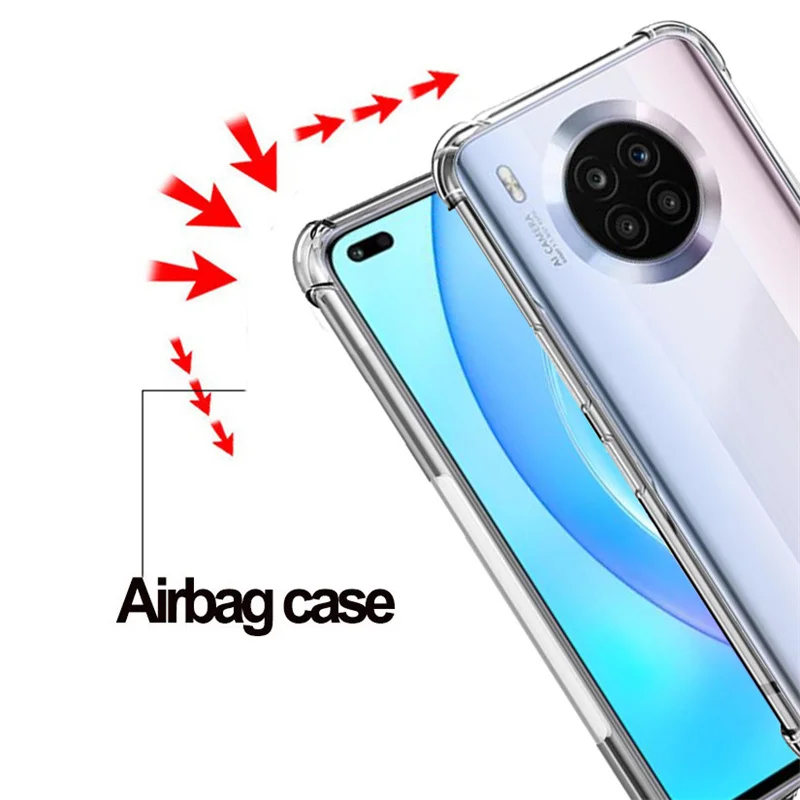 case for honor 50 lite back cover honor50 lite xonor 10x lite protective case huawei honor 50 light 60 transparent phone cases honor 50 lite 2021 new