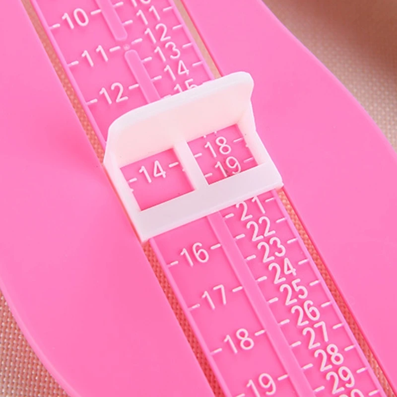 Medidor de medida de pie para ni&ntilde;os, dispositivo de regla de medici&oacute;n de tama&ntilde;o de zapatos, 6-20cm, 77HD-5
