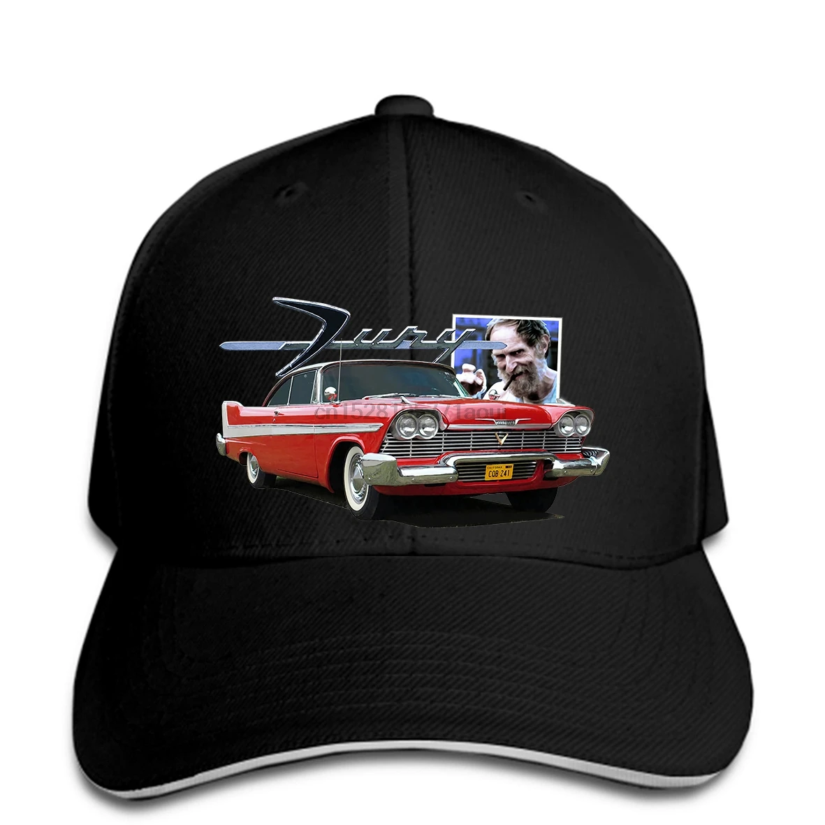 

Baseball cap 1958 Plymouth Fury Christine Baseball caps 7 colours to choose Hot Rod