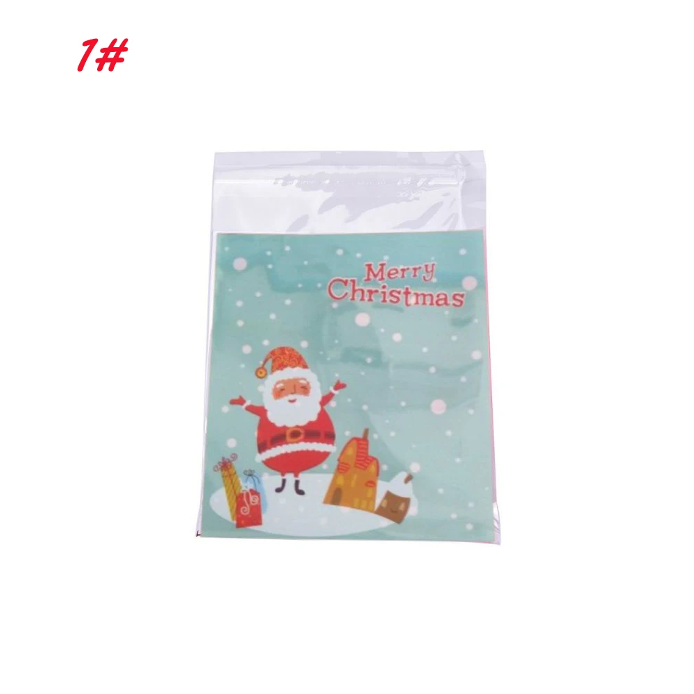 

100Pcs Christmas Food Packaging Bag 2