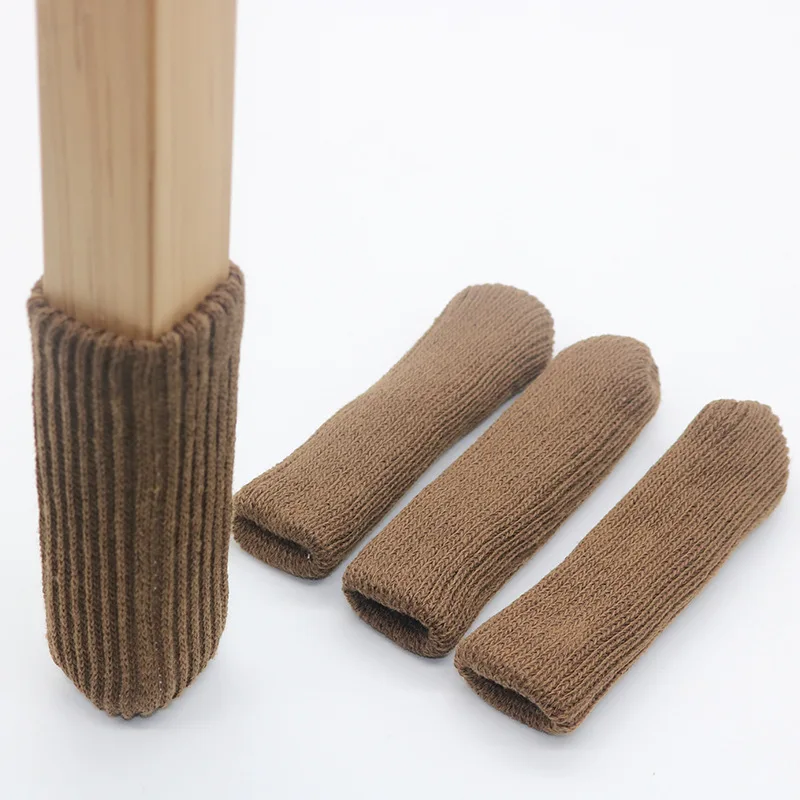 Трикотажная Женская Защитная крышка для ножек стола защитный чехол стула