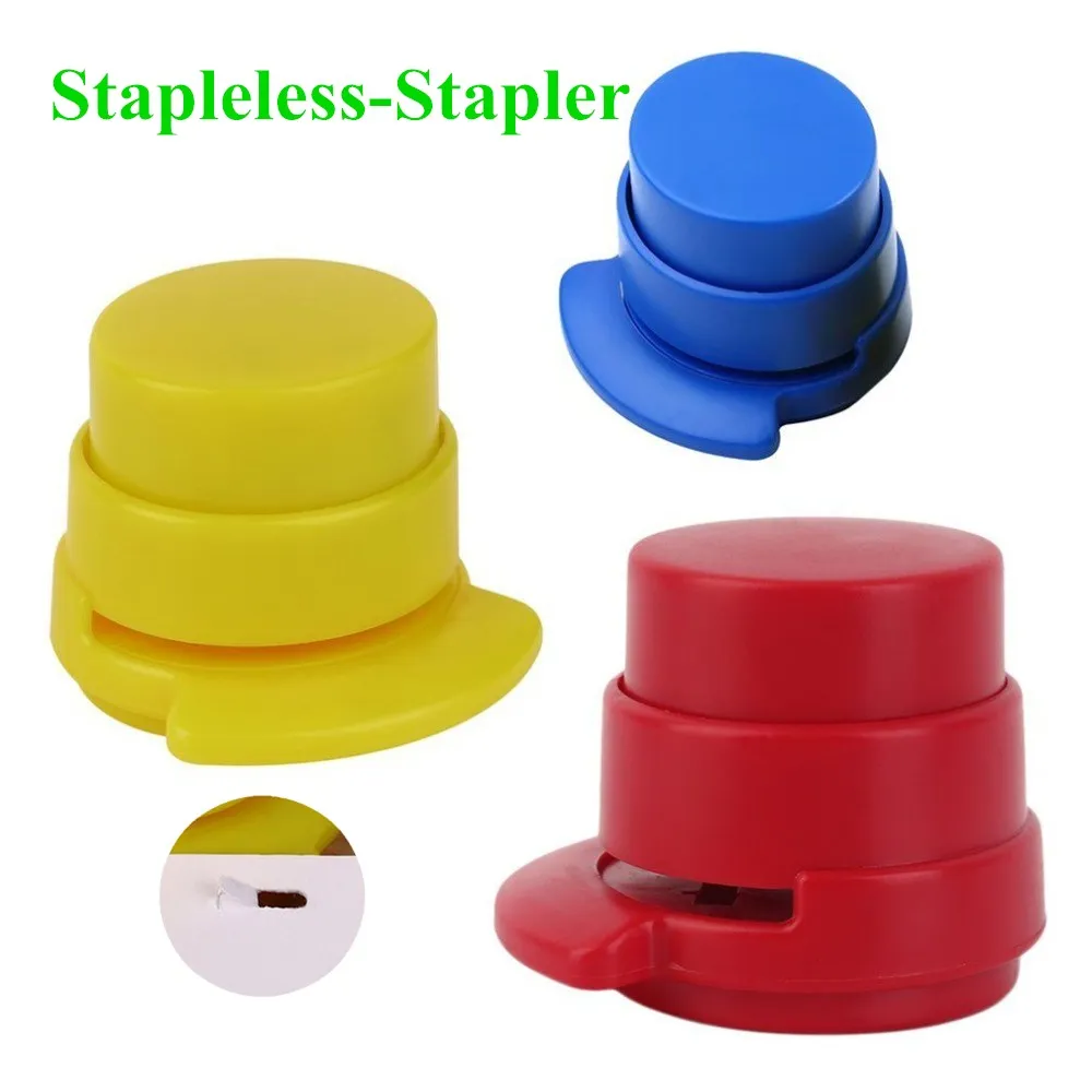 Необычные канцелярские принадлежности экологически чистый степлер без швов