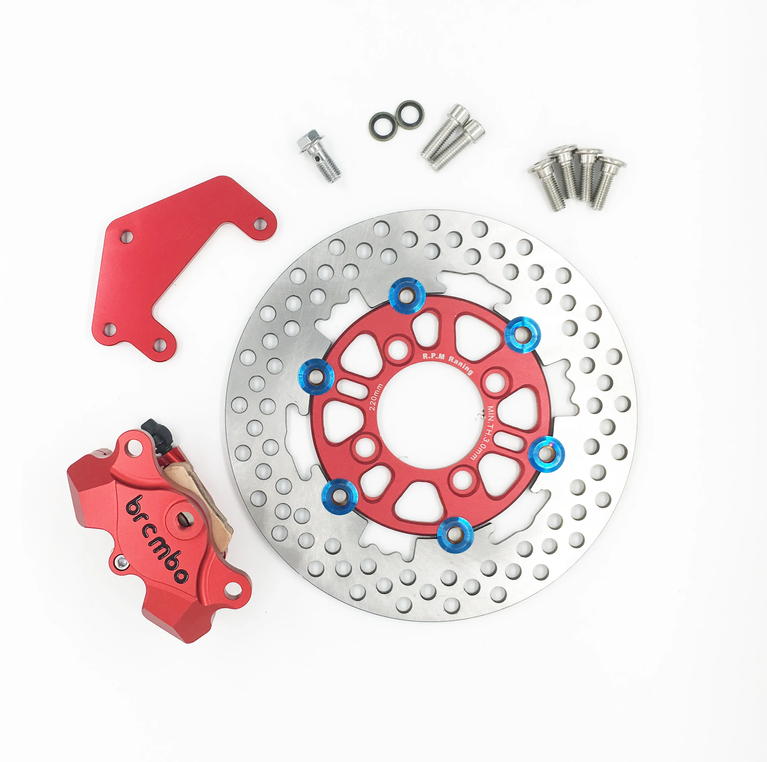 Disc Brake Rotor and Caliper Kits for QSMOTOR 2000W 3000W Mid Drive Motor Assembly | Автомобили и мотоциклы