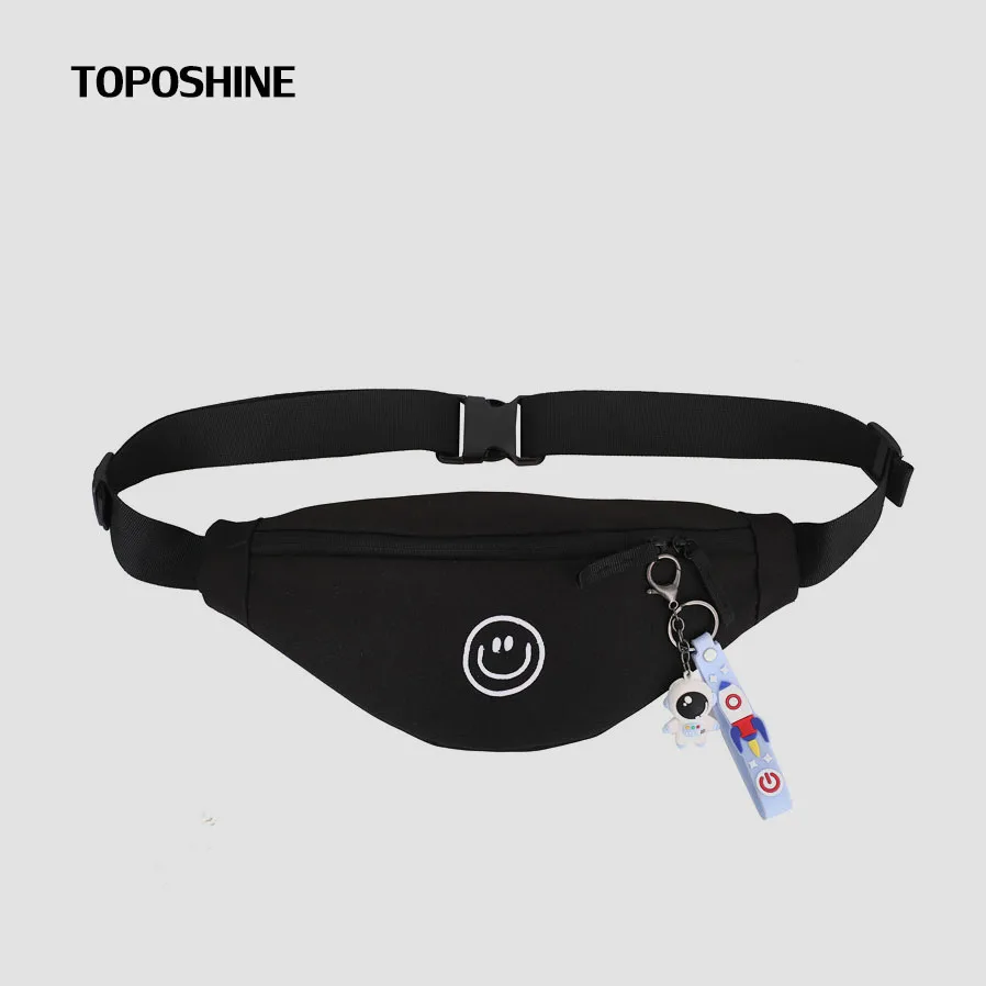 Дамская поясная сумка модная сумочка нейлоновая нагрудная через плечо с