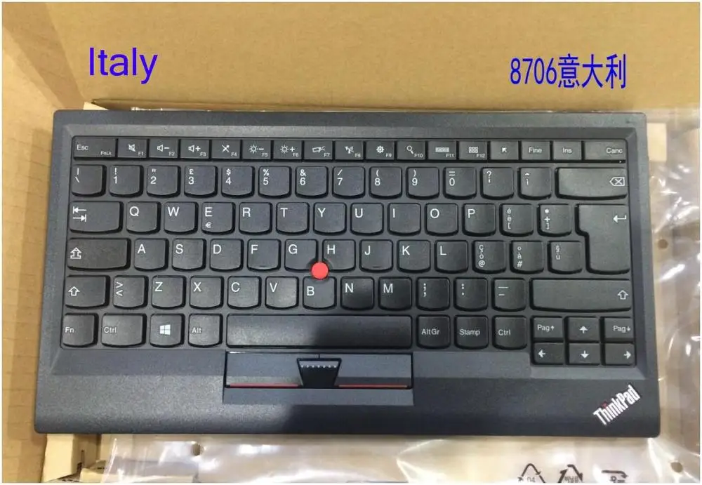 Для lenovo ThinkPad Bluetooth клавиатура 0B47189 ku1255 kt-1255 беспроводной планшетный ПК Laptopoint US 0B47189 планшетный ПК - Цвет: Italy