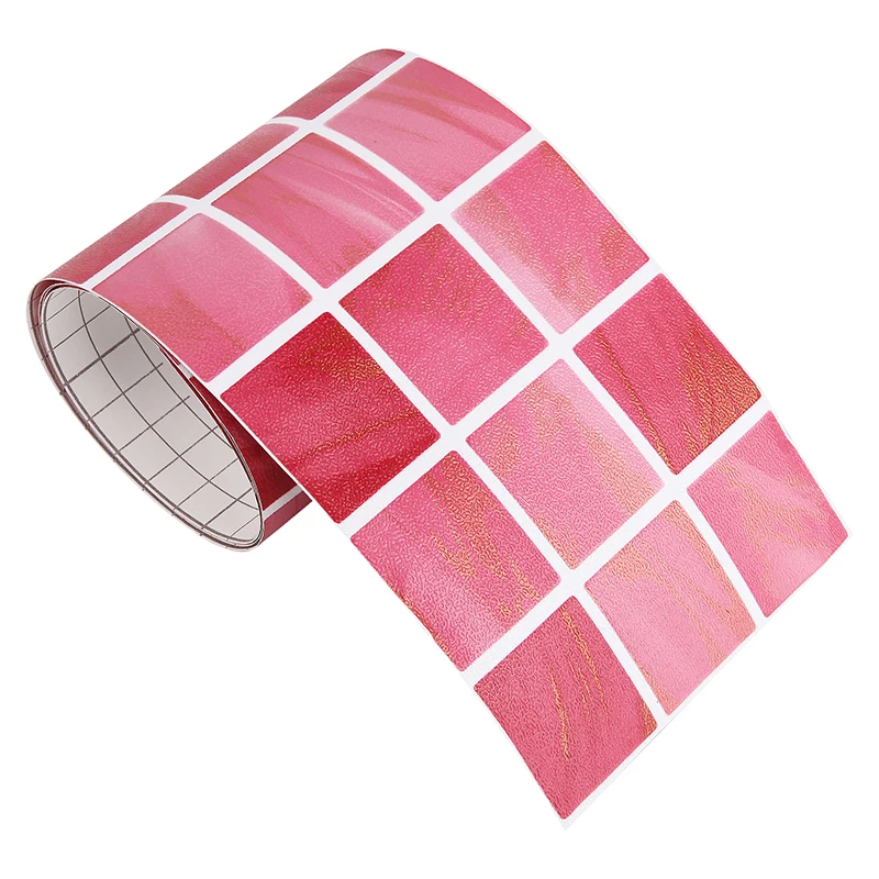 Настенные мозаичные наклейки на талию 1 м водостойкие для ванной и кухни