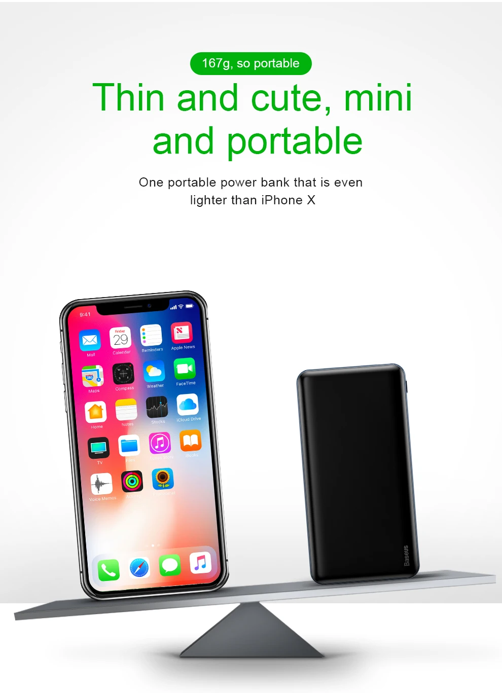 Baseus 3A power Bank 10000 мАч PD3.0 быстрое зарядное устройство USB-C Быстрая зарядка внешняя батарея для iPhone samsung Xiaomi внешний аккумулятор