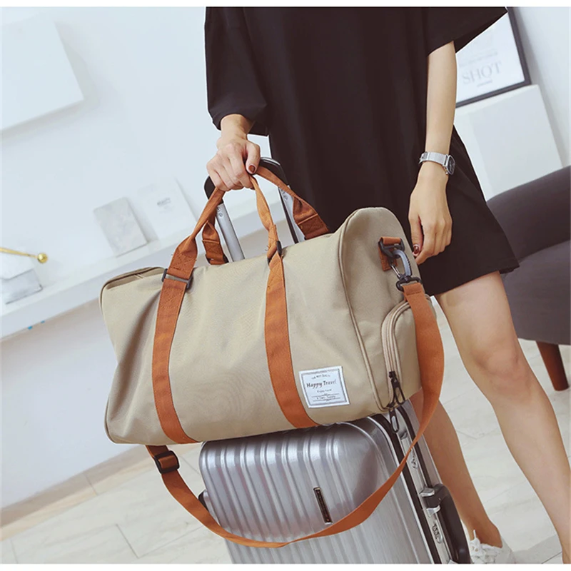 Non-slip Wear-resistant Gym Fitness Bag Fashion Luggage Men's Leisure Hermobag Trekking Beach Handbag Yoga Sports Bags For Women