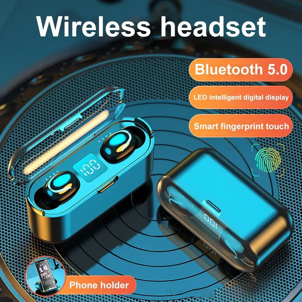 Фото Стереонаушники вкладыши S1 с поддержкой Bluetooth 5 0 и сенсорным управлением|Наушники