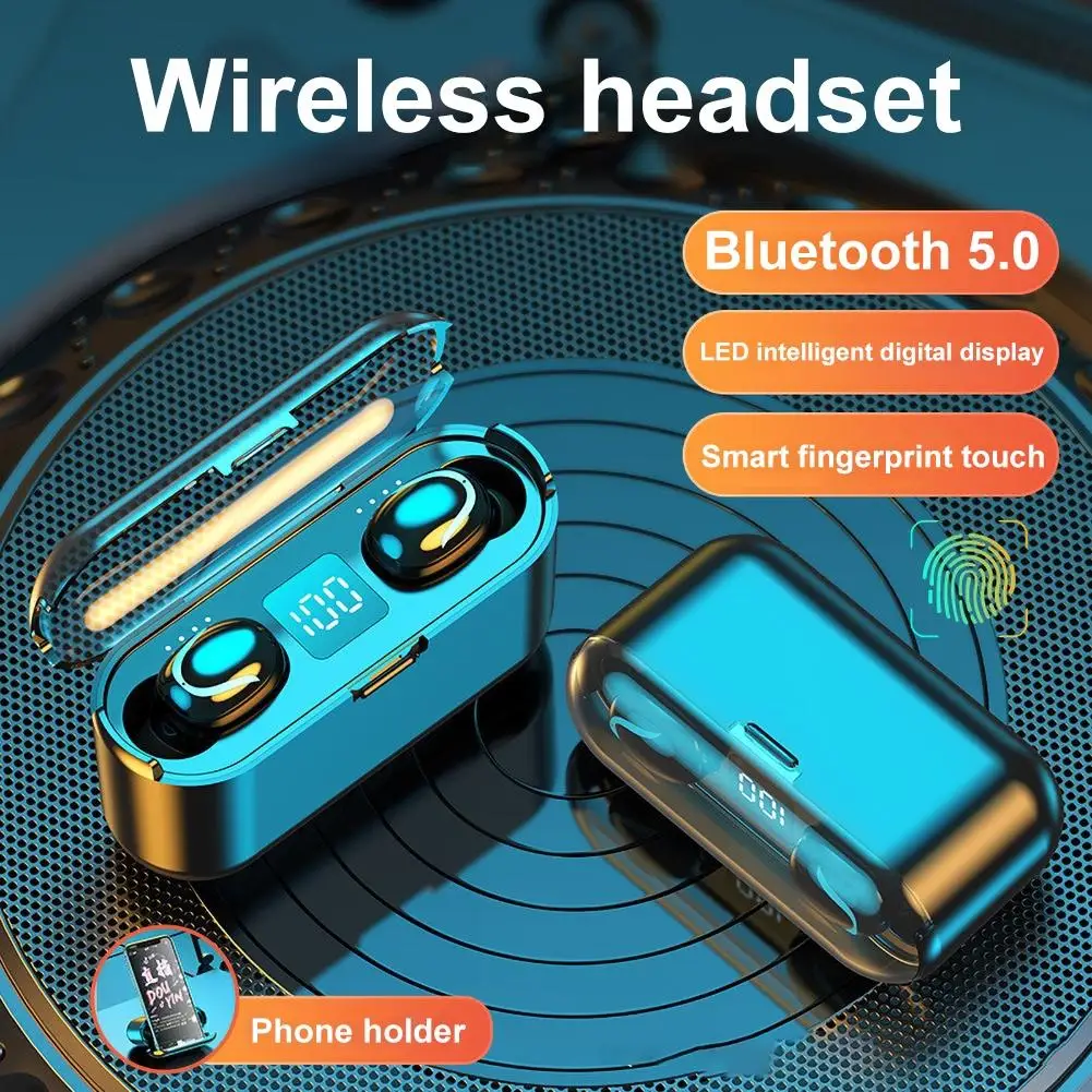 Стереонаушники вкладыши S1 с поддержкой Bluetooth 5 0 и сенсорным управлением|Наушники