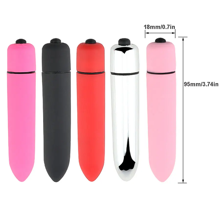 Мощный вибратор в форме пули вибрирующий яйца для точки G Стимулятор клитора