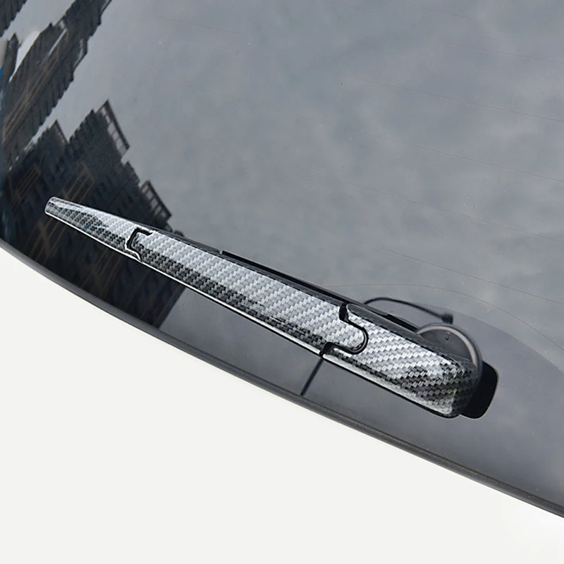 Задняя крышка стеклоочистителя из углеродного волокна для Toyota RAV4 2014 2015 2016 задняя