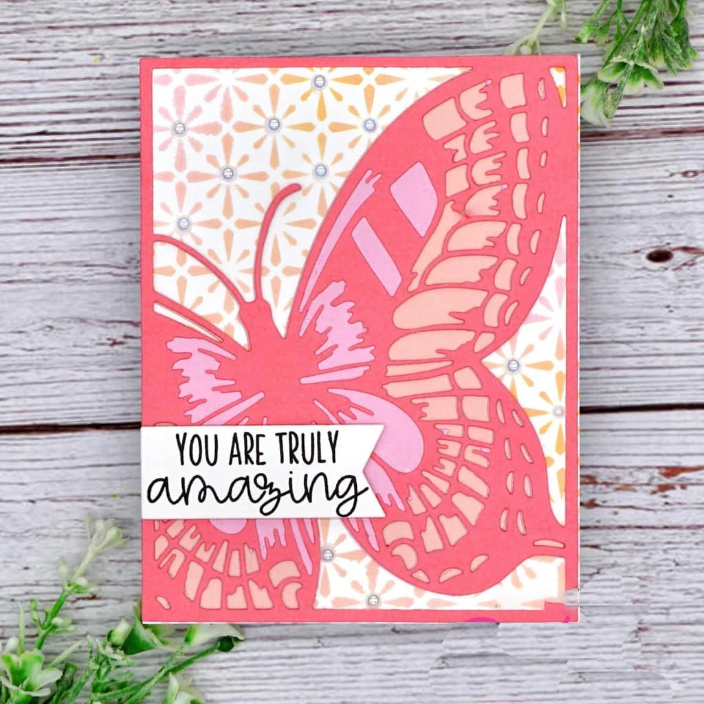 

Bold Butterfly Metal Cutting Dies for DIY Scrapbooking Crafts Dies Cut Stencils Maker Photo Album Template Handmade Decoration