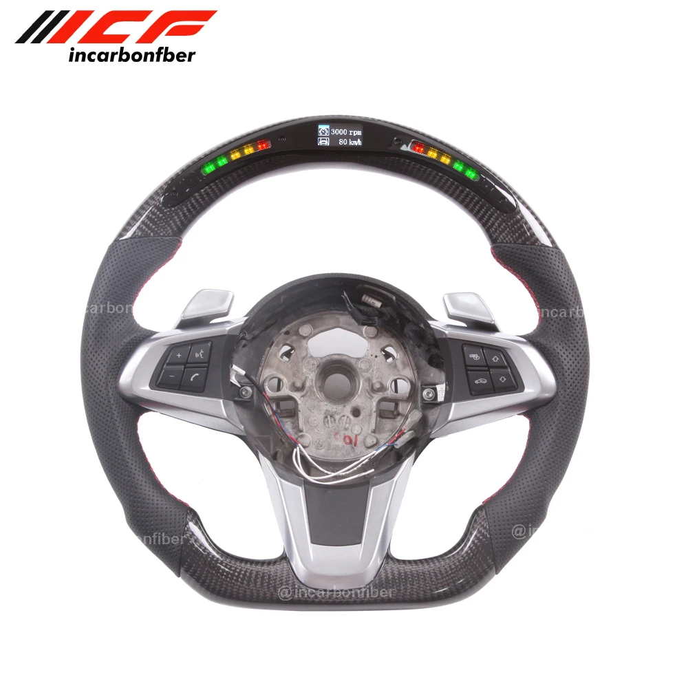 

Carbon Fiber LED Steering Wheel for BMW Z4 E84 E83 E85 E86