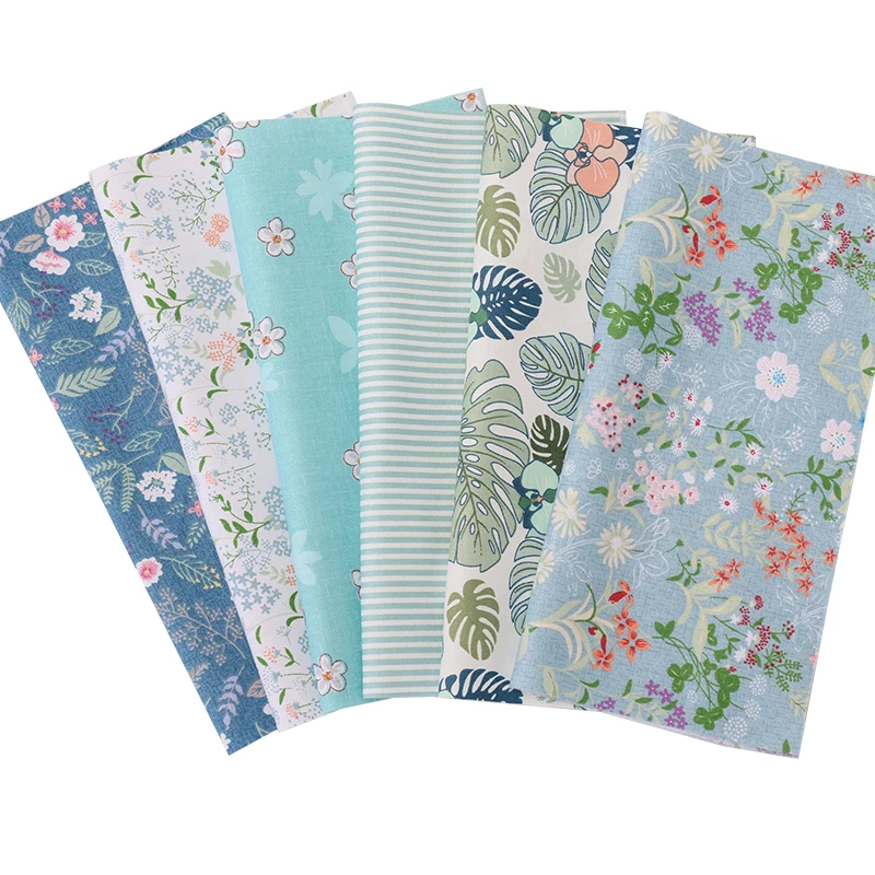 Хлопковая Лоскутная Ткань с принтом для одежды кукол изображением медведя из