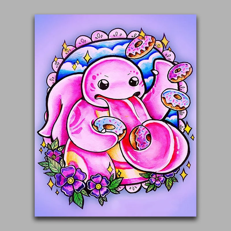 5d алмазная живопись полная дрель квадратная Алмазная мозаика вышивка ainmal