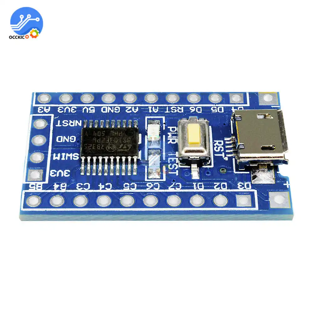 Плата разработки STM8S103F3P6 минимальная системная основная плата STM8S STM8 фотосессия 5