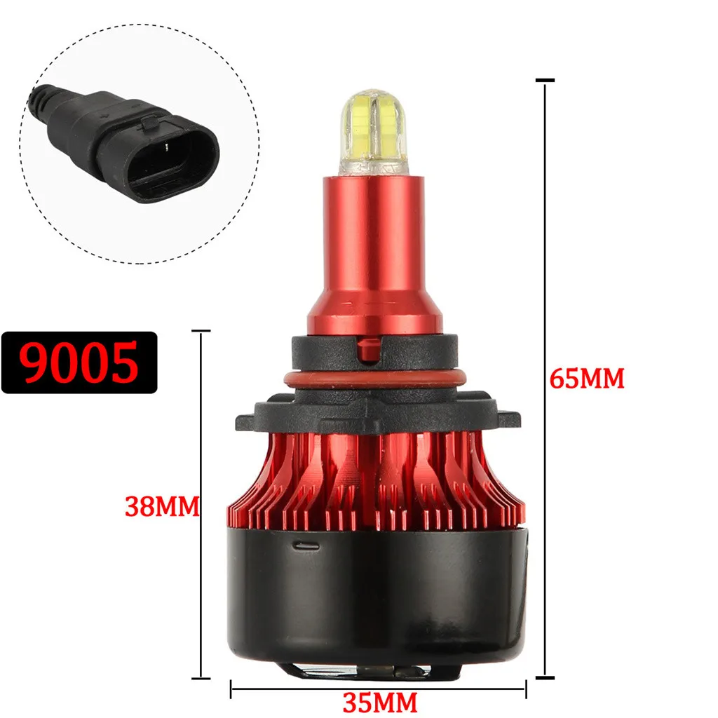 Все-в-одном алюминий 8-по бокам 3D светодиодный фар Conversion Kit 120 Вт 18000LM высокое Мощность 6000K 9005/HB3 автомобильные аксессуары# N