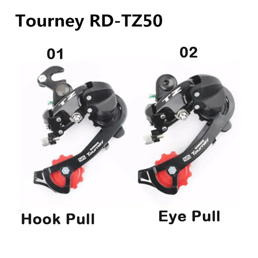 Горный велосипедная передача Rd tz50 задняя круговая шкала глаз циферблат/крюк