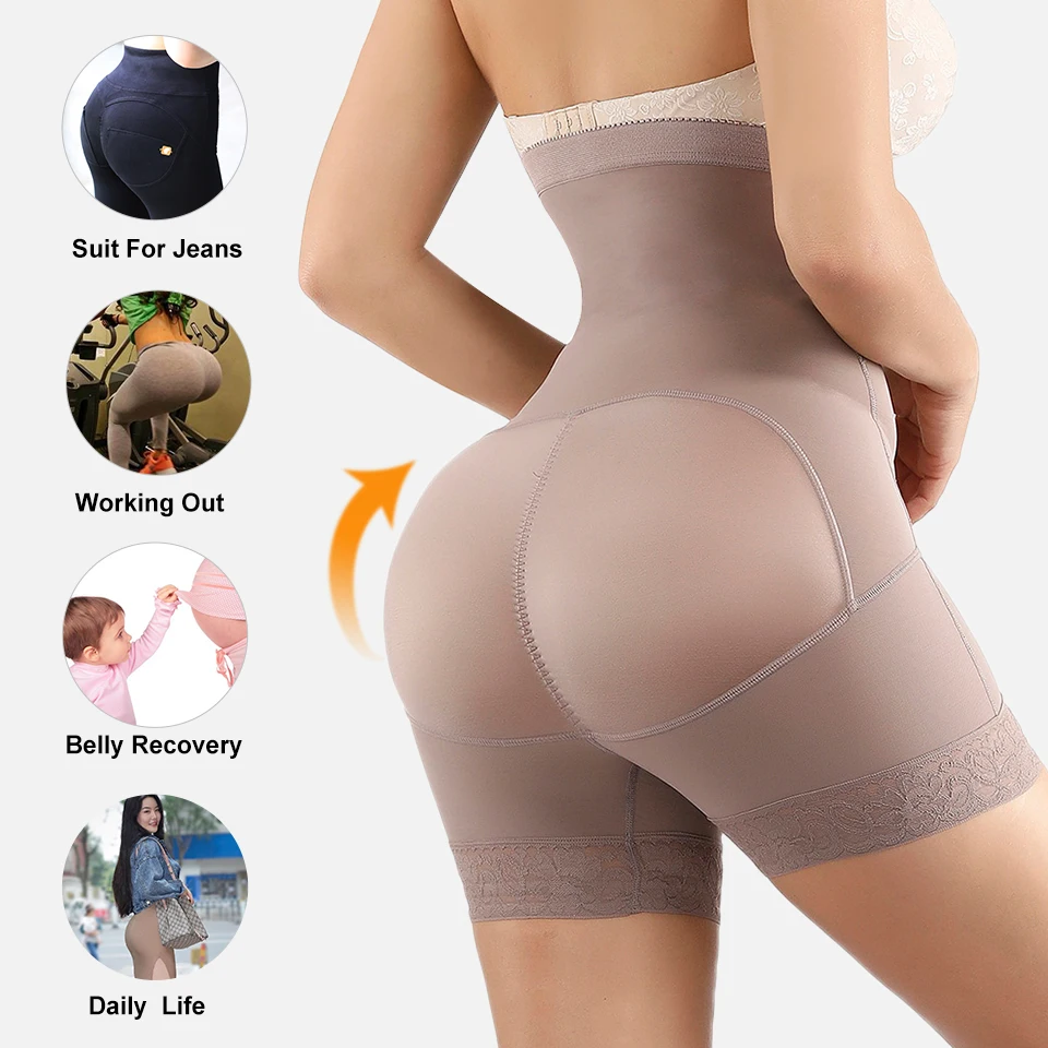 

Sexy Butt Lifter Women High Waist Control Panties Belly Recovery Compression Butt Lifter Slimming Underwear Postpartum