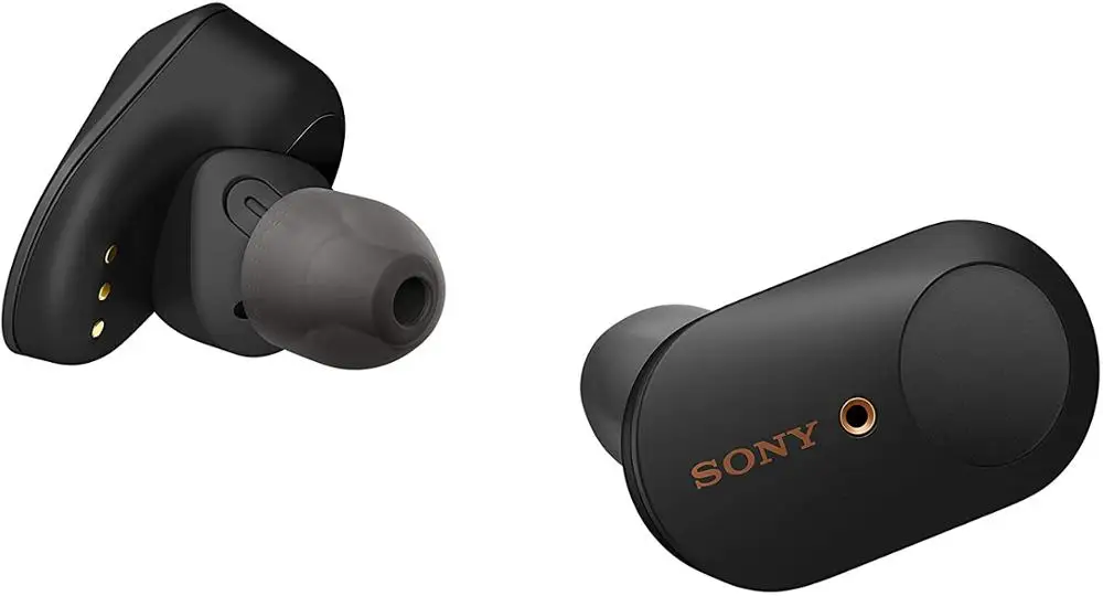 Sony-auriculares inalámbricos WF-1000XM3, cascos con cancelación de ruido, auténticos, con Control AlexaVoice y micrófono, usados, líderes en la industria