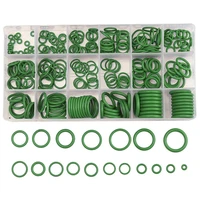 270pcs 18 sizes green rubber o ring oring washer seals assortment kit with plastic box for air conditioning tools