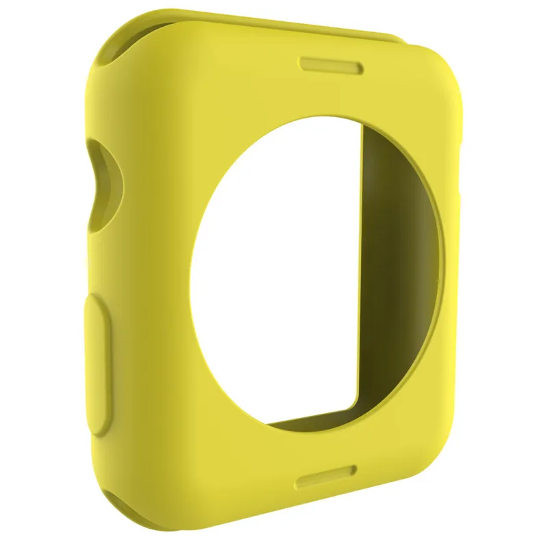 Замена для Apple Watch1/2/3 общего назначения 38 мм/42 мм Смарт-часы силиконовый чехол Гель
