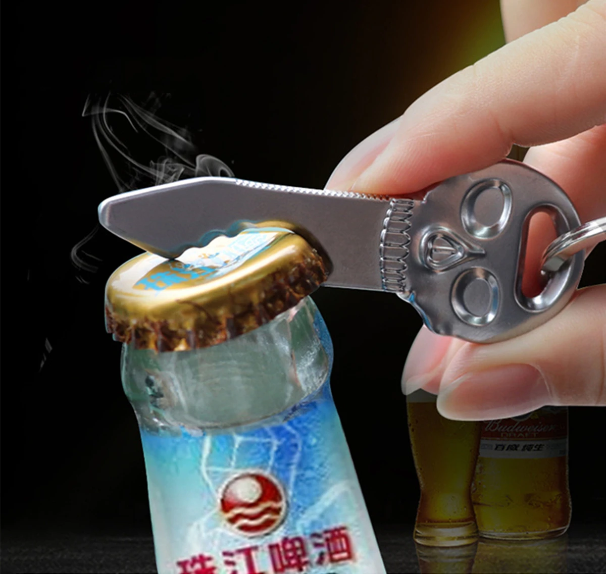 2019 скелет череп на Хэллоуин портативный многофункциональный брелок для