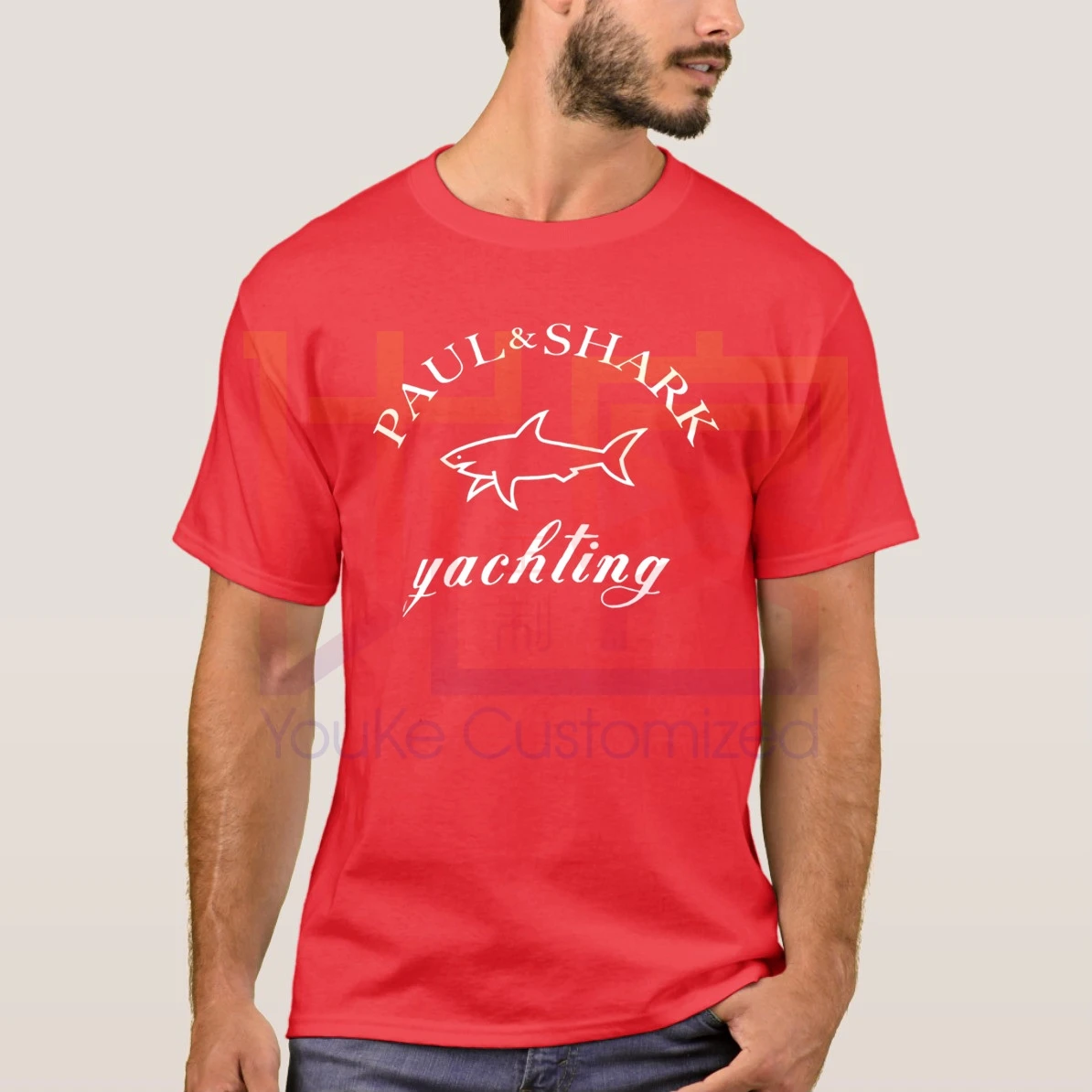 Paul & Shark Yaching футболка Herre Champiom winner tee Мужская брендовая одежда классический стиль