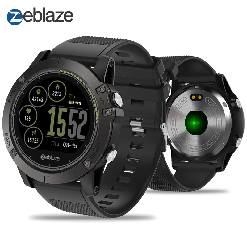 Zeblaze VIBE 3 HR ips-дисплей спортивные Смарт-часы монитор сердечного ритма IP67
