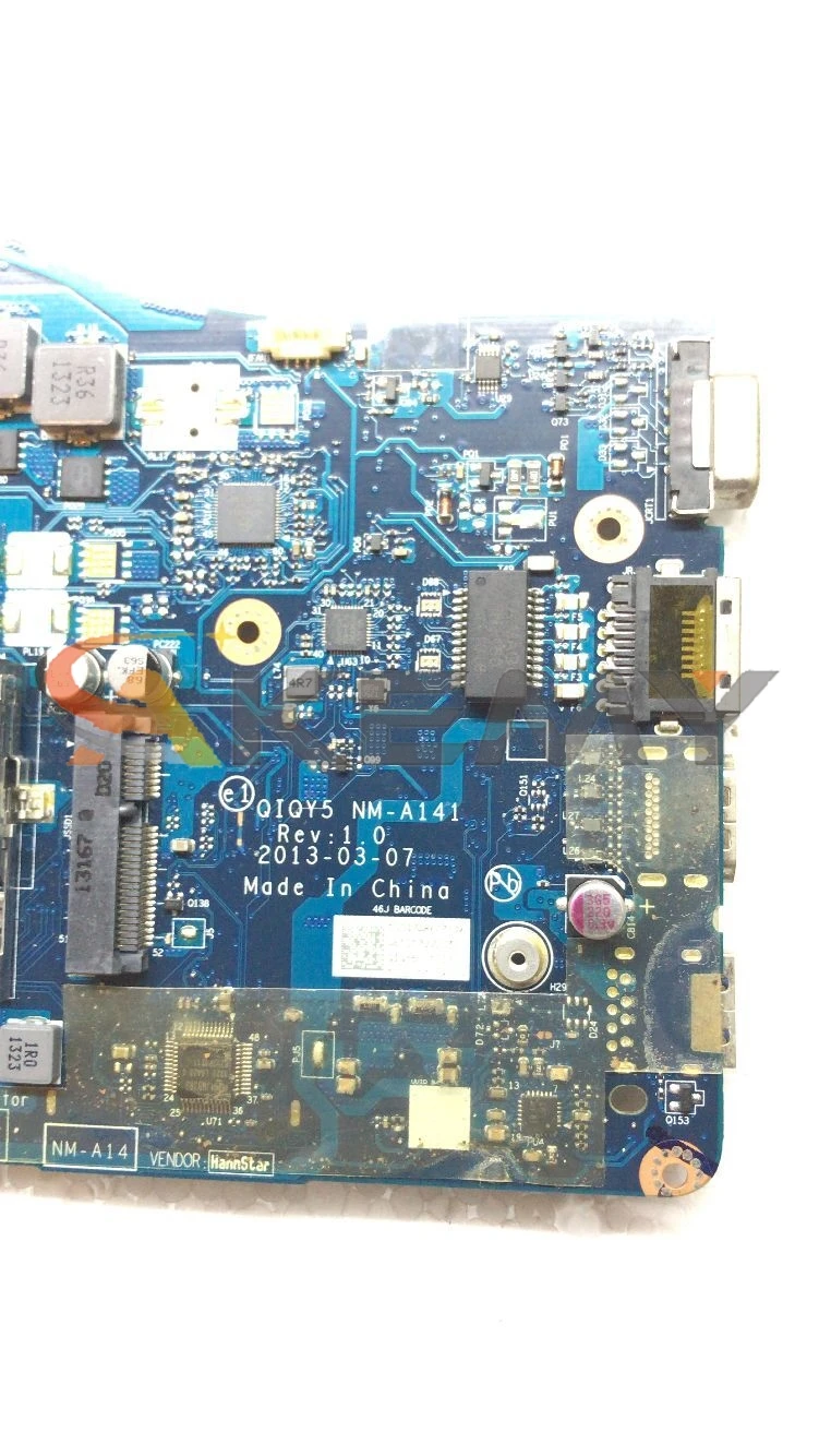 

Akemy For Lenovo Y400 Laptop Motherboard QIQY5 NM-A141 900002563 Motherboard PGA989 HM76 GPU GT750M 2G 100% Test Work