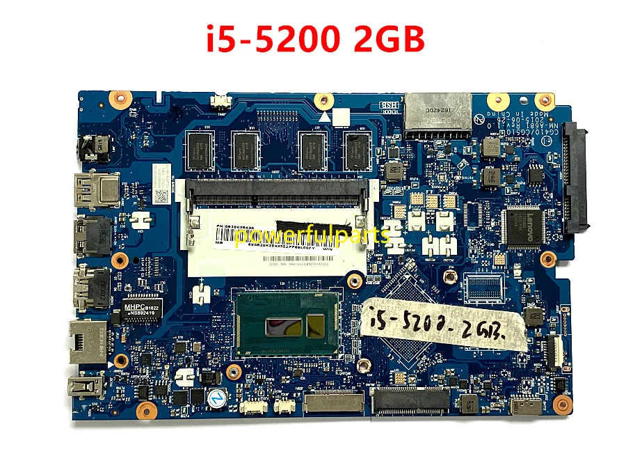 100% рабочая материнская плата lenovo 100 15IBD со стандартным ЦПУ + 2G ram 5B20K25433 CG410